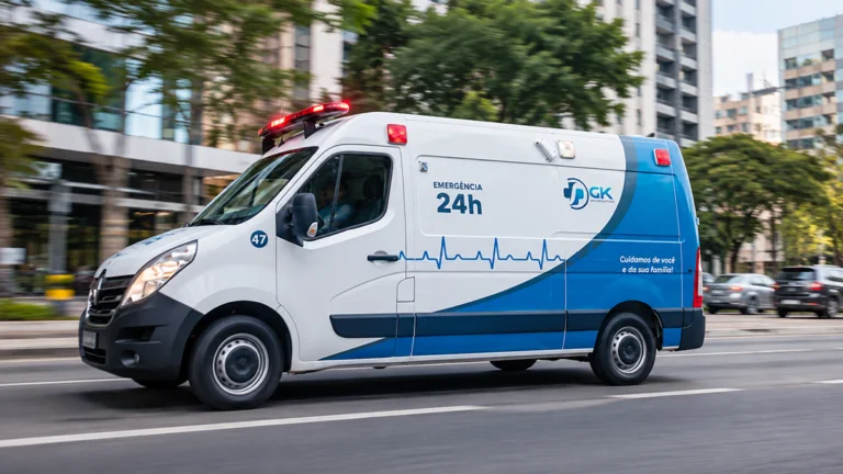 tempo de chegada ambulância particular | GK Emergências Médicas São Paulo